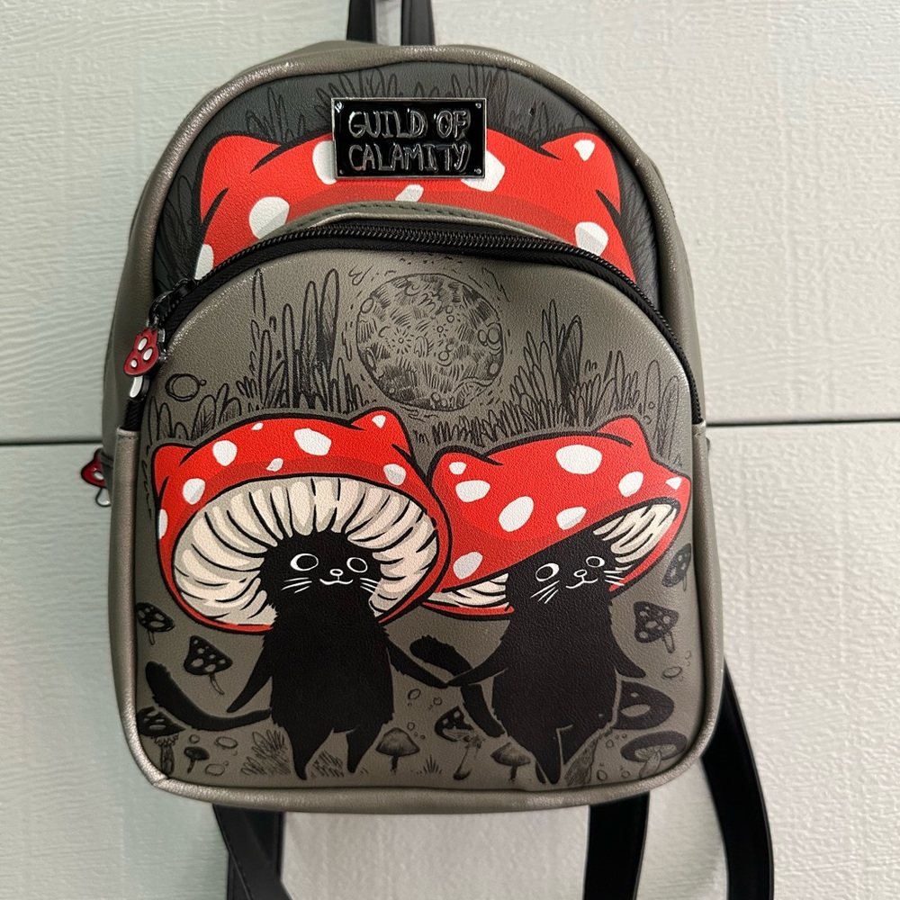 Guild Of Calamity Cat Mushroom Mini Backpack